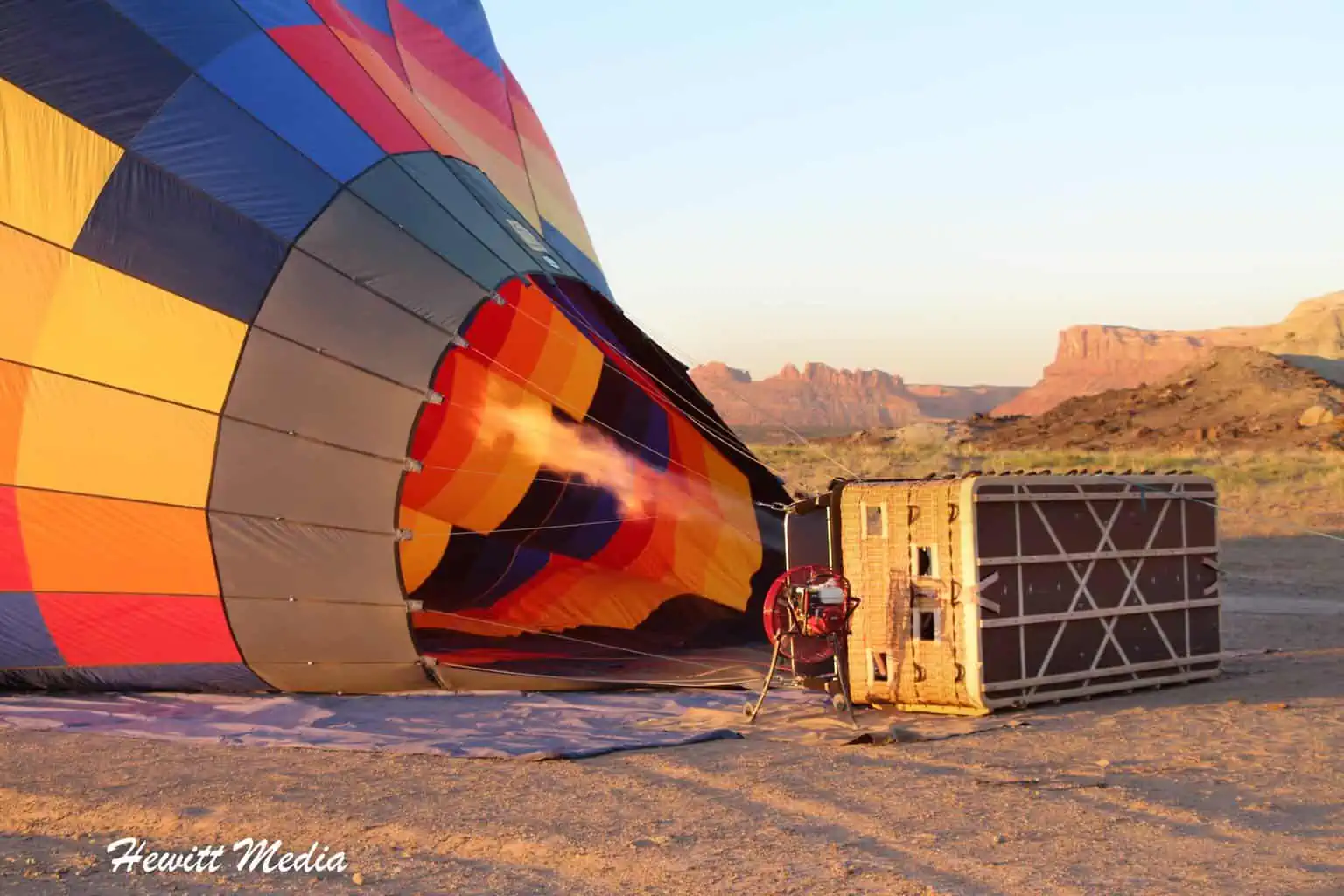 Moab, Utah Hot Air Balloon
