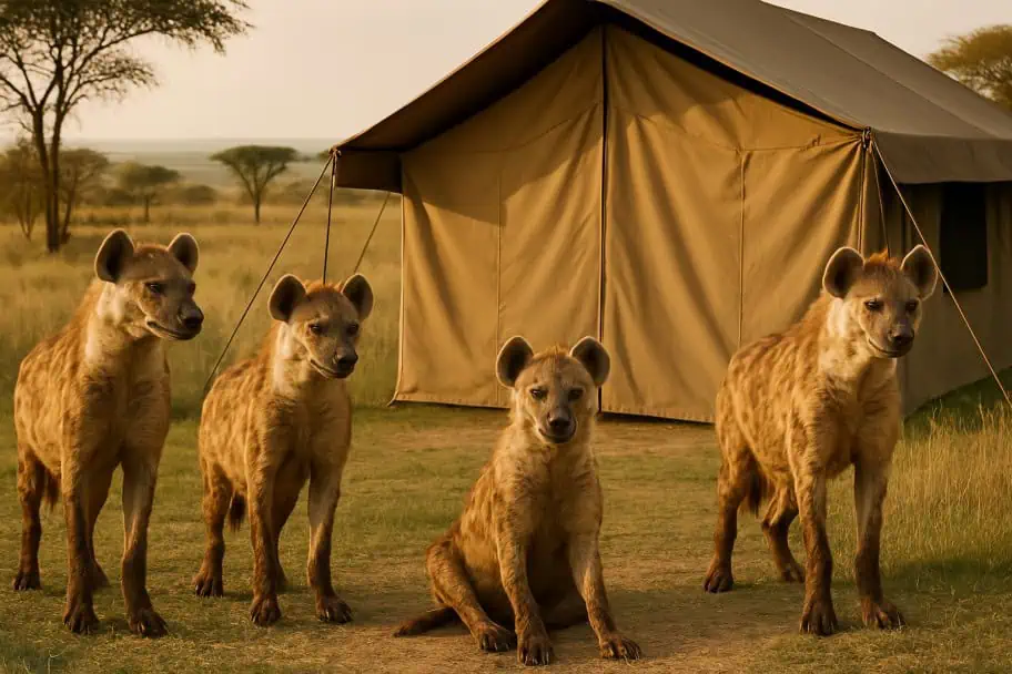 Camping in the Serengeti National Park