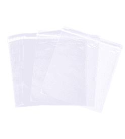 240-Pack Reclosable Plastic Bags – 1 Gallon 2 mil Resealable Poly Bags, Clear Seal Top Zip Lock Bags for Storage