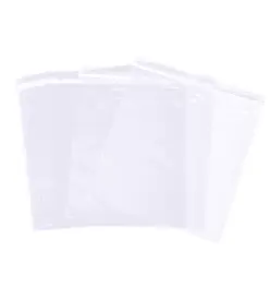 240-Pack Reclosable Plastic Bags – 1 Gallon 2 mil Resealable Poly Bags, Clear Seal Top Zip Lock Bags for Storage
