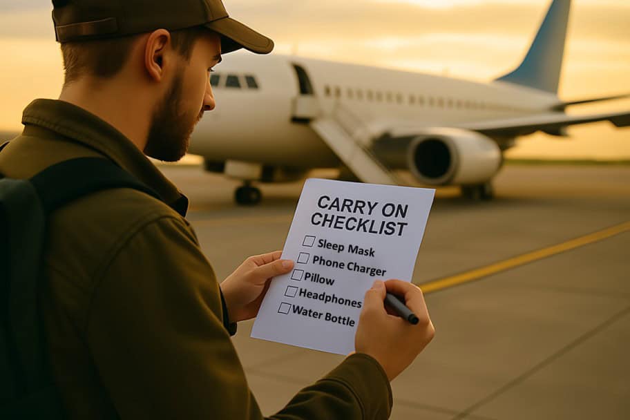 Overhead Bin Airplane