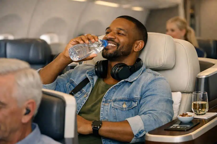 Stay Hydrated on Long Flights