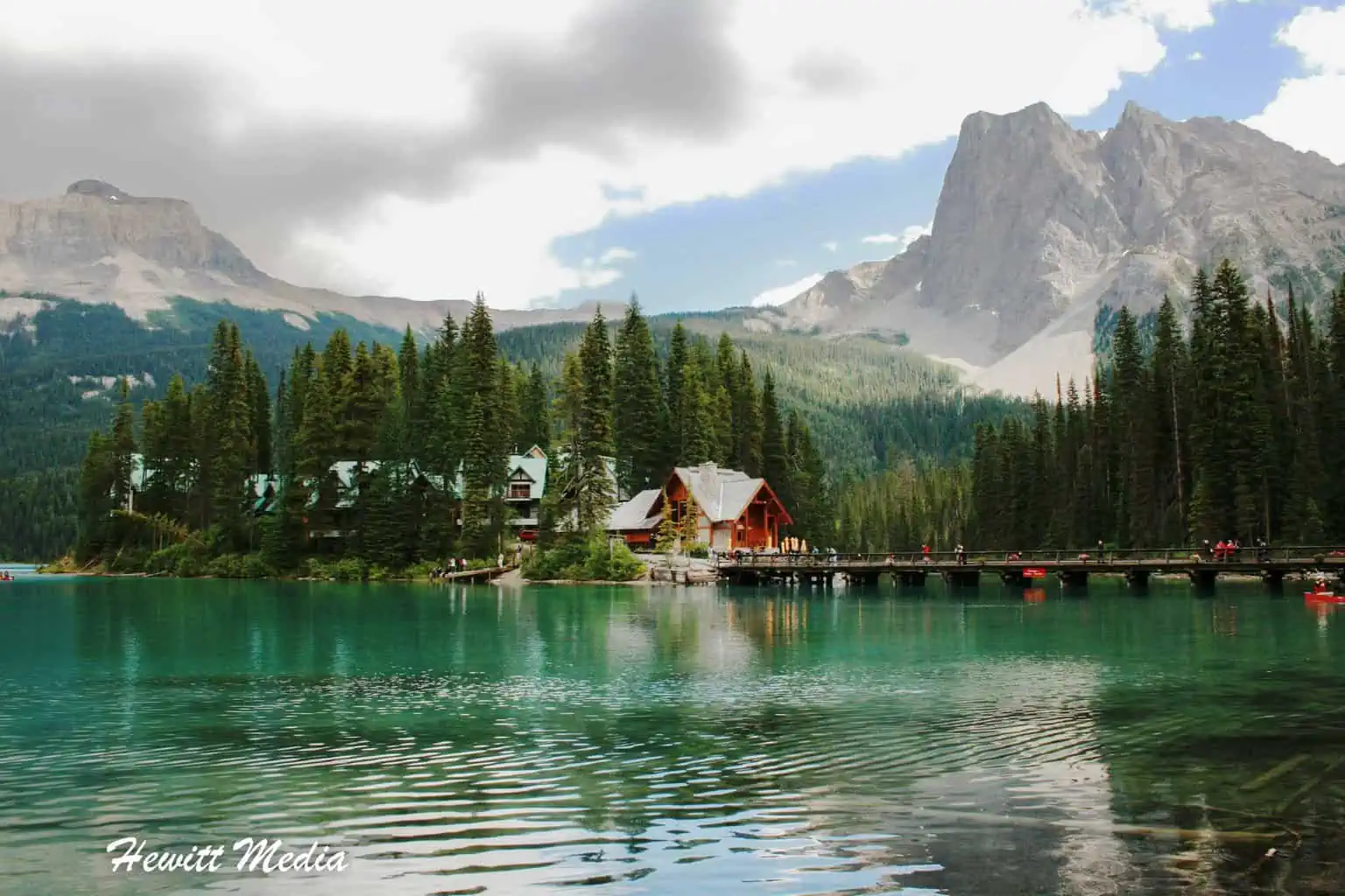 Emerald Lake near Banff, Alberta