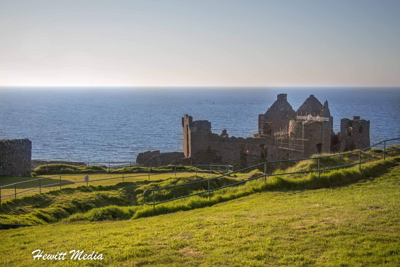 The Dunluce Castle in Northern Ireland