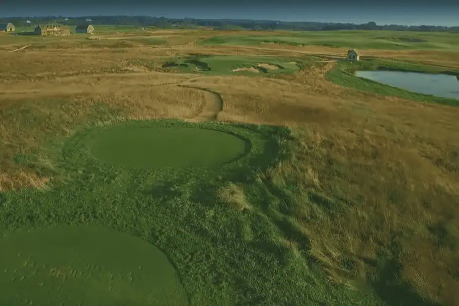 Erin Hills Golf Course Review - Hole 9