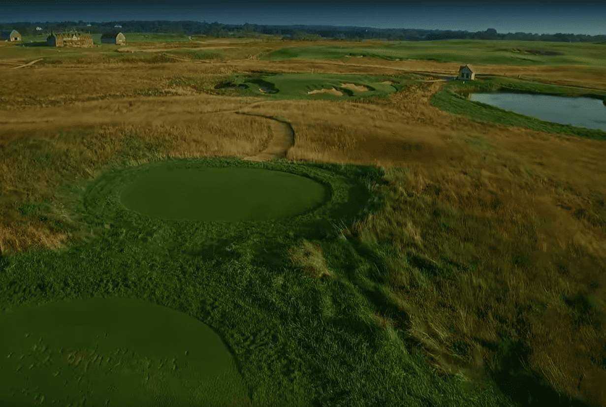 Erin Hills Golf Course Review - Hole 9