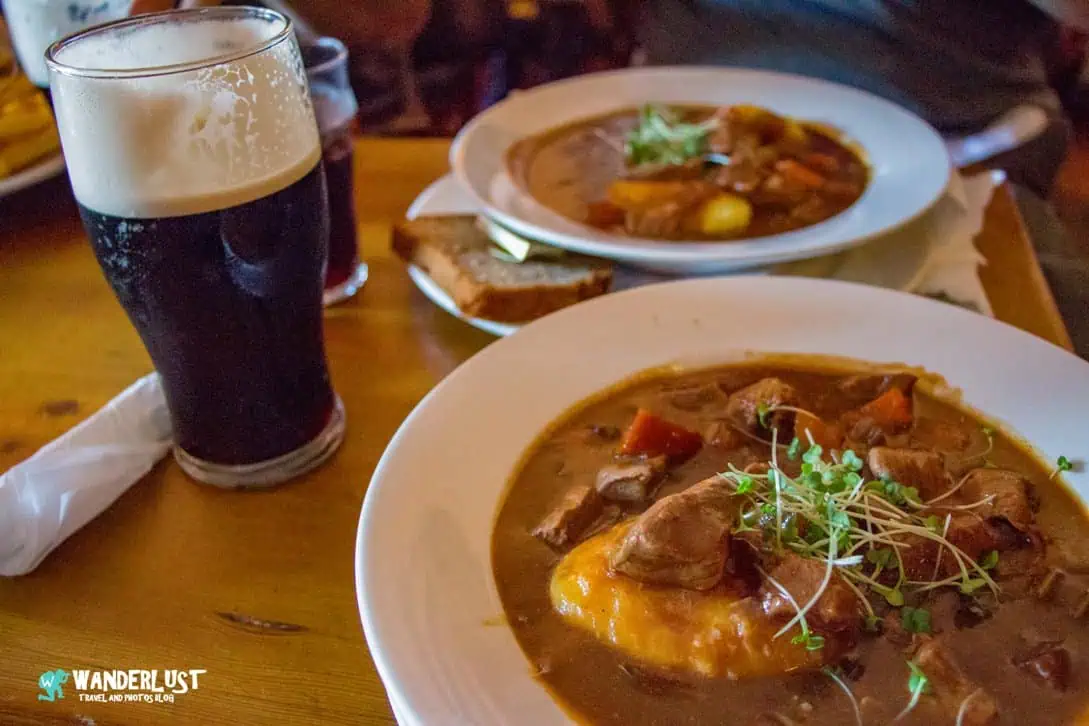 Guide to the Dunluce Castle - Food