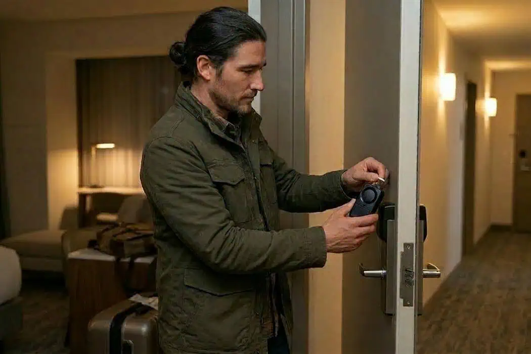 Use a Portable Door Alarm Travel Safety Tips - Use a Portable Door Alarm