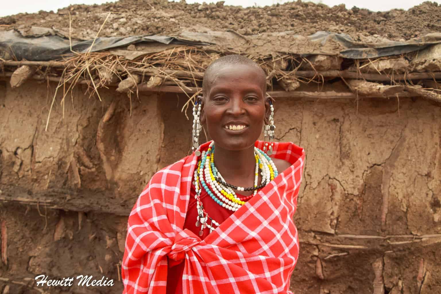 Maasai woman in Tanzania