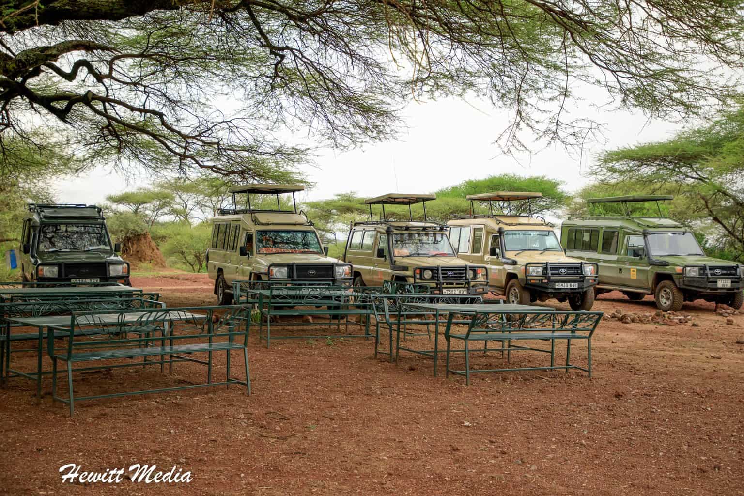 Lake Manyara Safari Vehicles