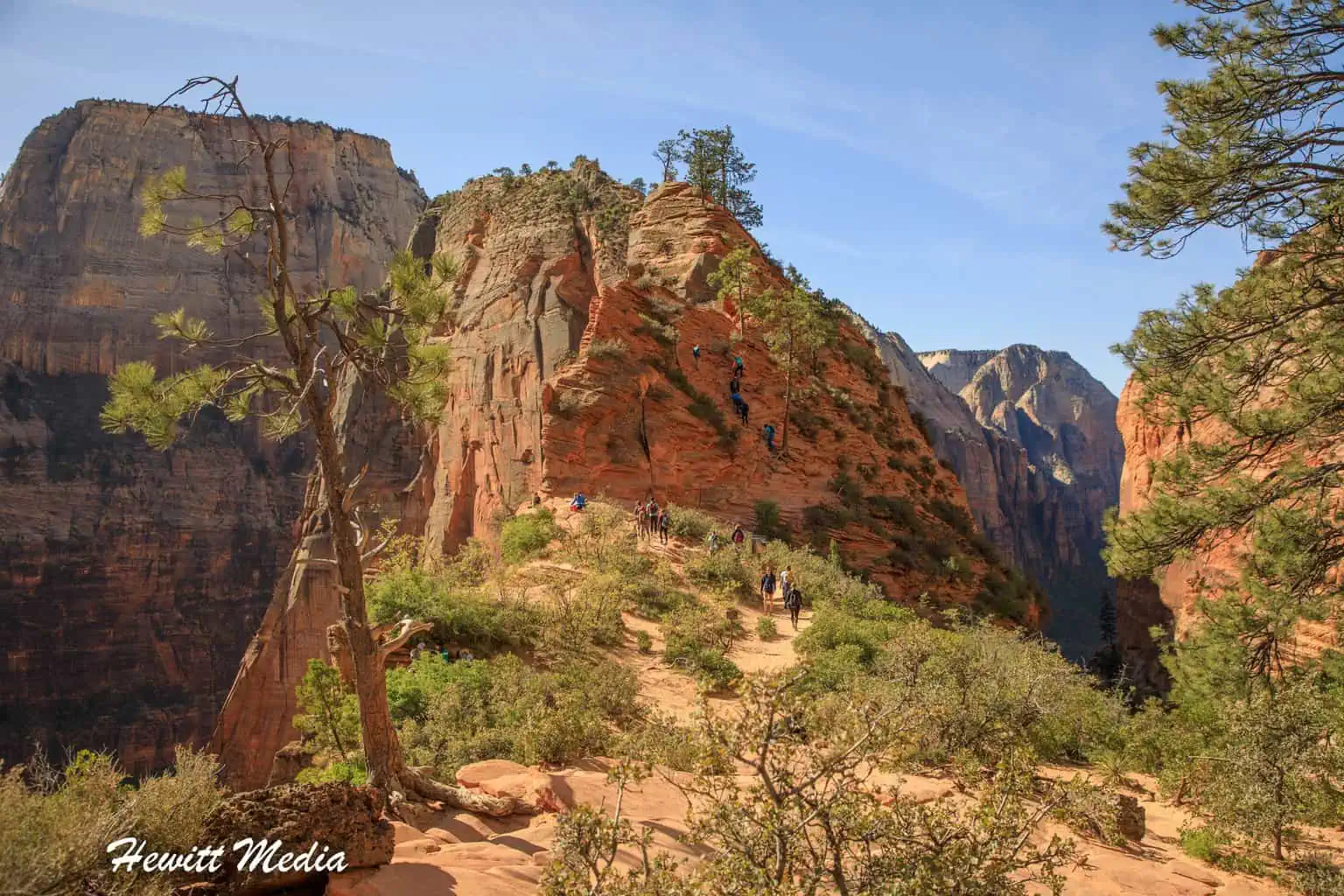 American Southwest Adventure Itinerary - Angel's Landing Trail at Zion National Park