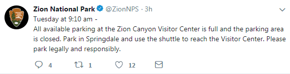 Zion Twitter Account