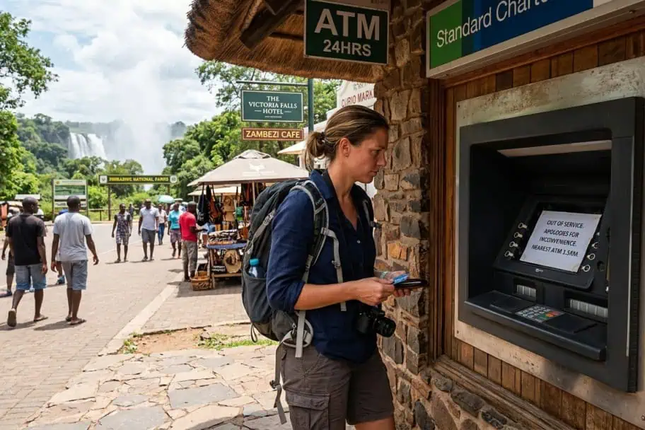 ATM Out of Serivce in Victoria Falls