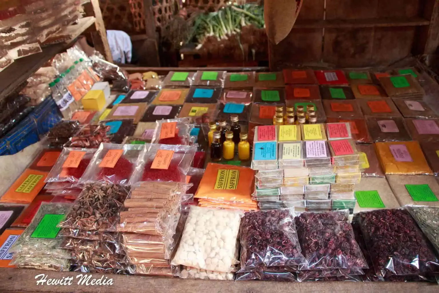Spices for sale in Stone Town