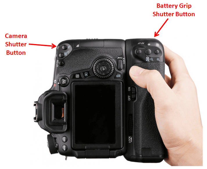 Battery Grip Shutter Button Battery Grip Shutter Button