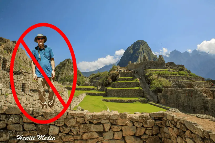Machu Picchu Visitor Guide Machu Picchu Rules