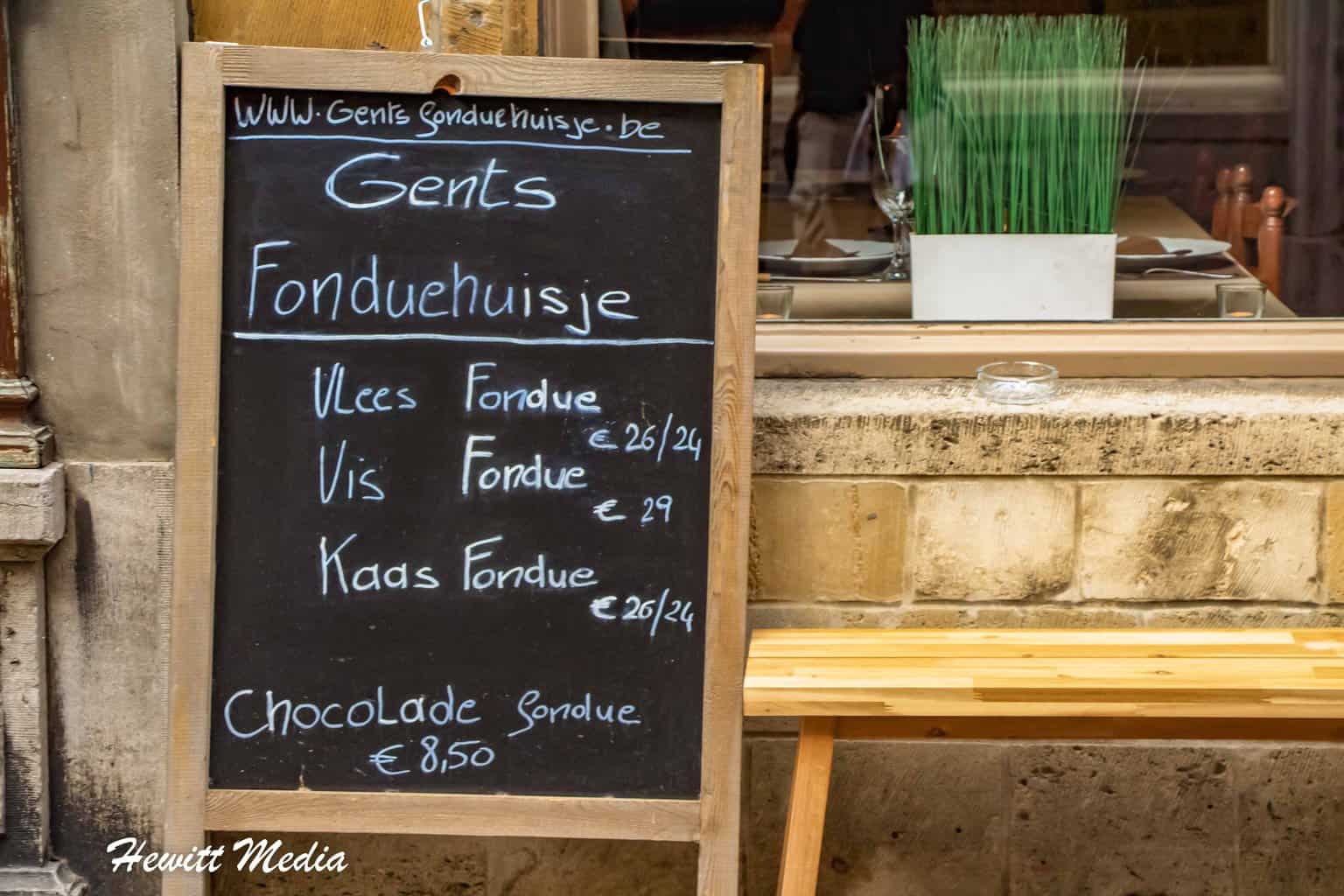 Ghent Belgium Food