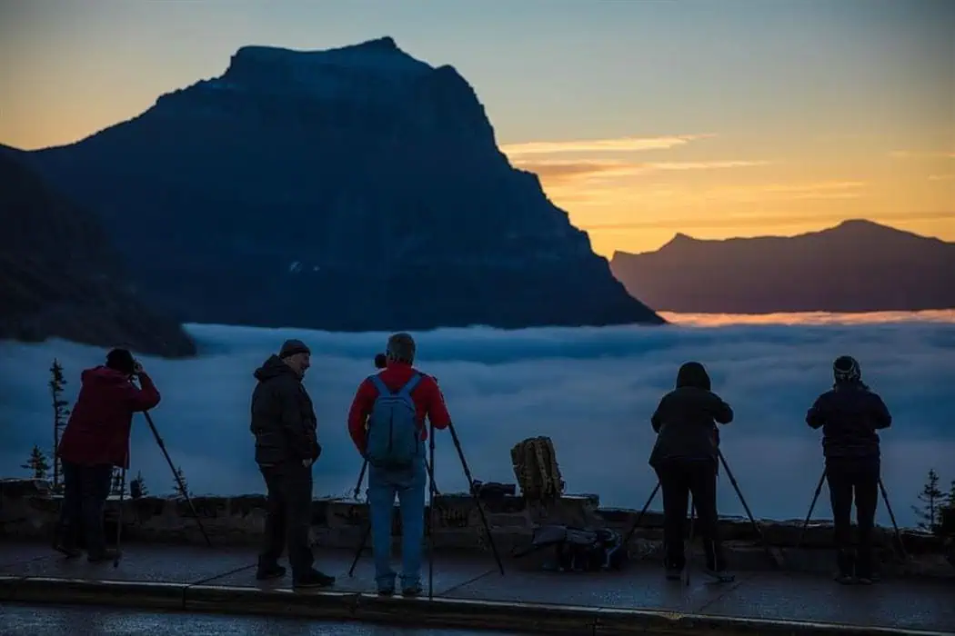 Logan Pass in Glacier National Park
