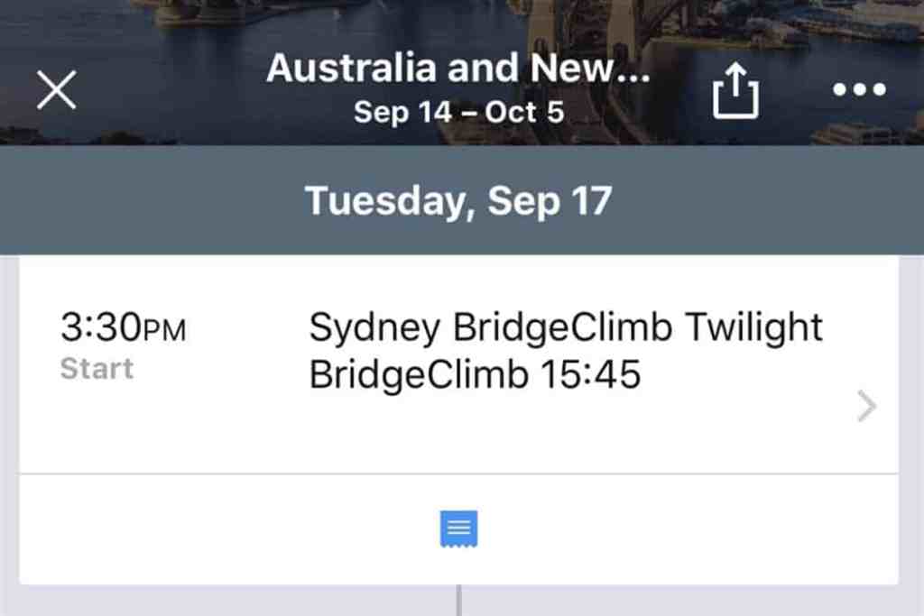 The Kayak App for Travel Organizing