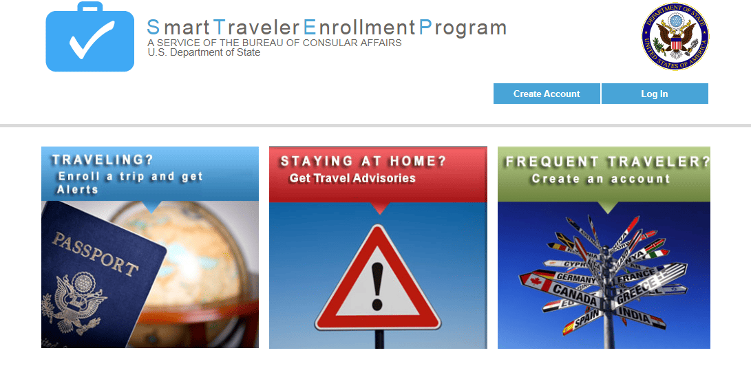 Enroll in the Smart Traveler Enrollment Program