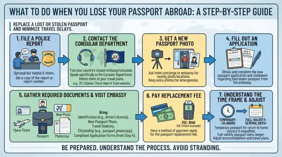 Know What to Do if You Lose Your Passport Make Sure You are Always Prepared When Traveling