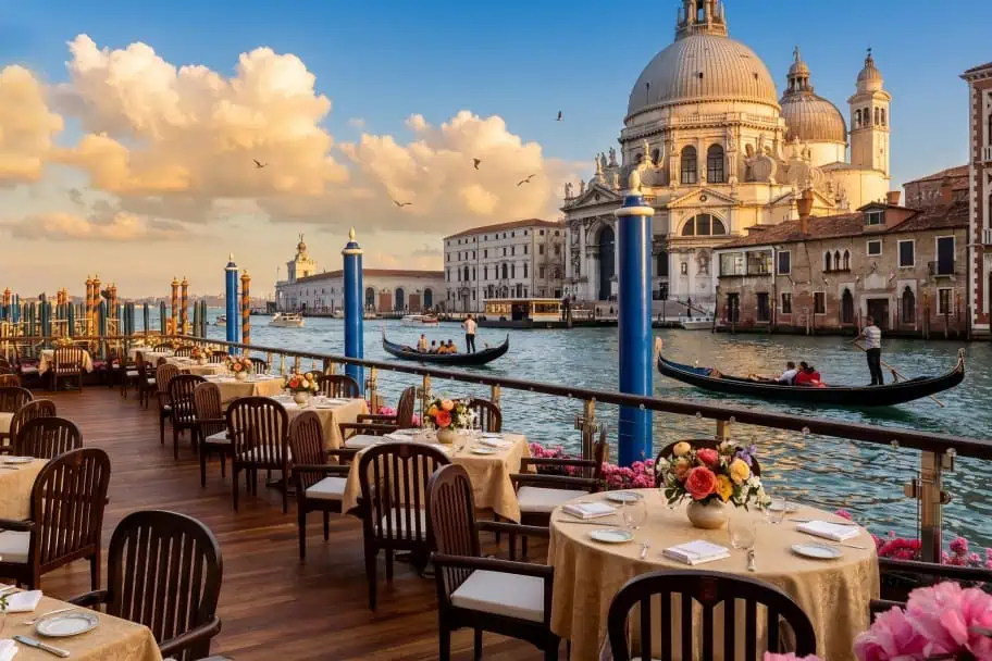 Riviera Restaurant in Venice, Italy Riviera Restaurant in Venice, Italy