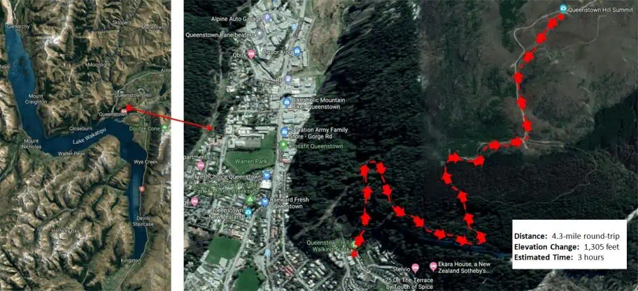 Planning for Queenstown - Queenstown Hill - Photo Map