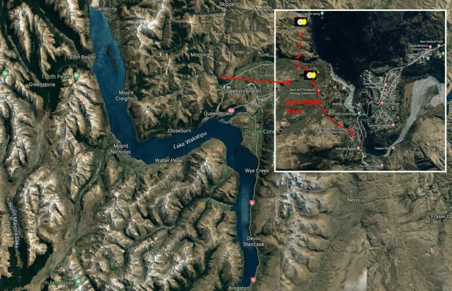 Planning for Queenstown - Shotover Canyon - Photo Map
