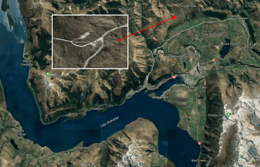Planning for Queenstown - Skipper's Road Lookout - Photo Map