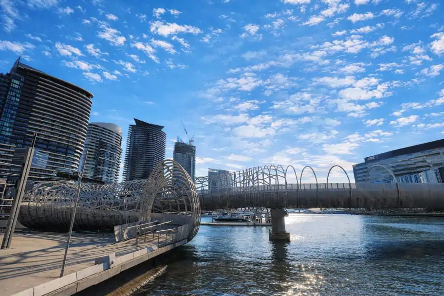 The Webb Bridge Photography Planning for Melbourne, Australia
