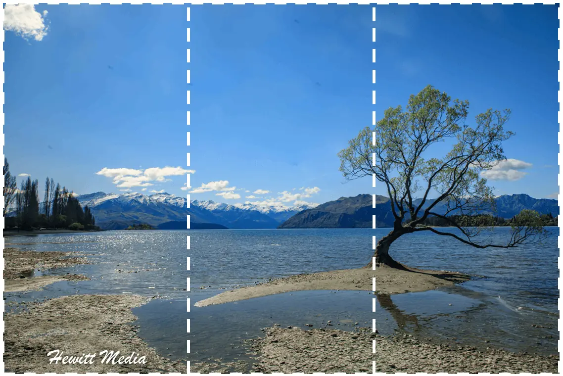 New Zealand Photography Guide - Rule of Thirds