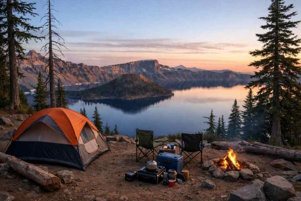 Crater Lake National Park Camping