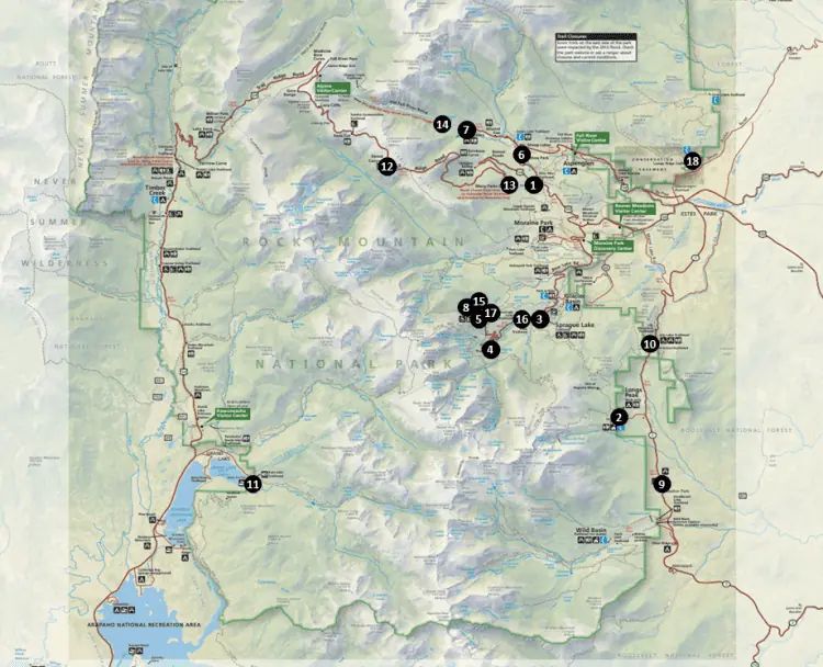 Rocky Mountain National Park Things to See