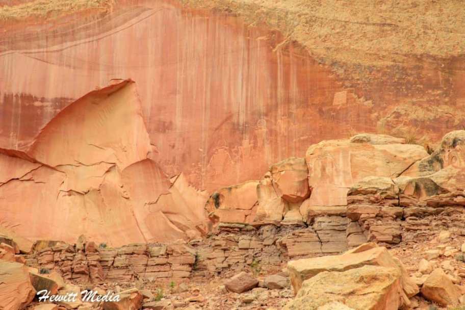 Freemont Petroglyphs Capitol Reef National Park
