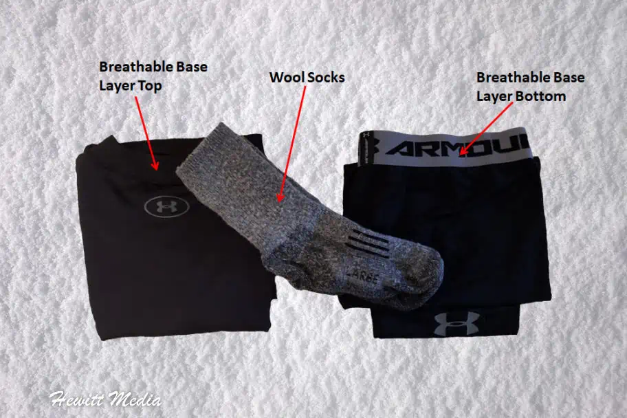 Snowshoeing Base Layer Snowshoe Gear Guide