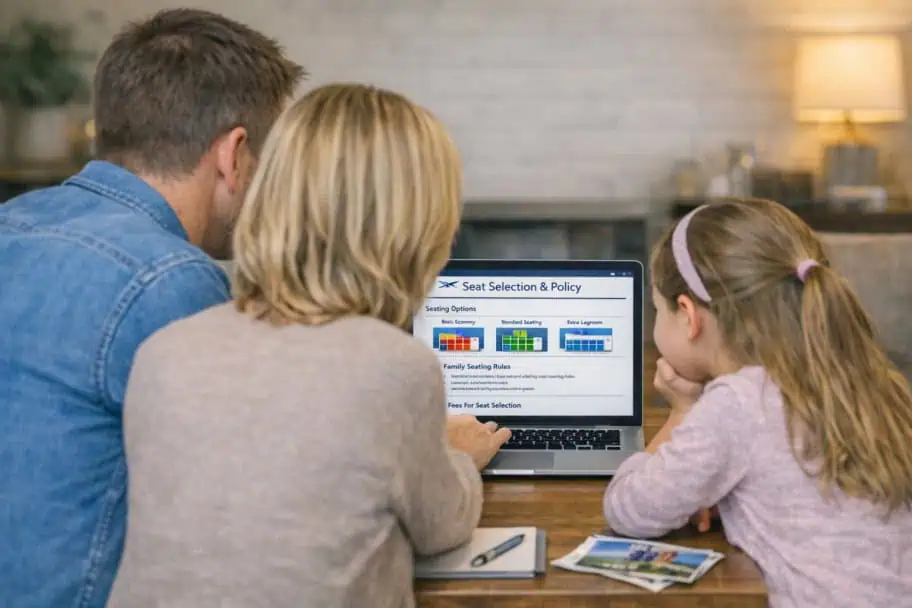 Sit Next to Family on Flights