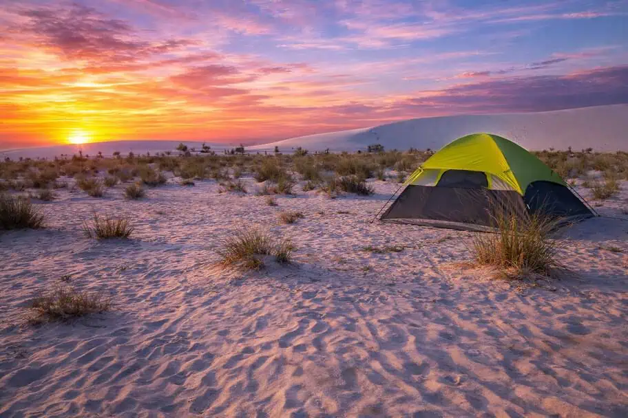 White Sands National Park Camping
