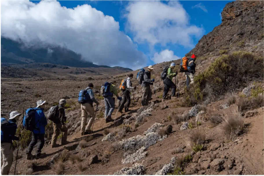Climbing Mount Kilimanjaro