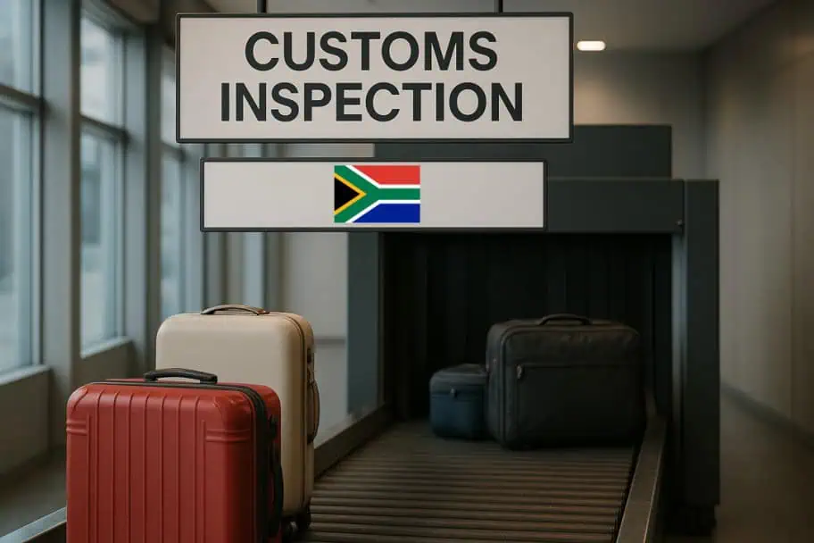 South Africa Entrance Requirements - Customs Restrictions