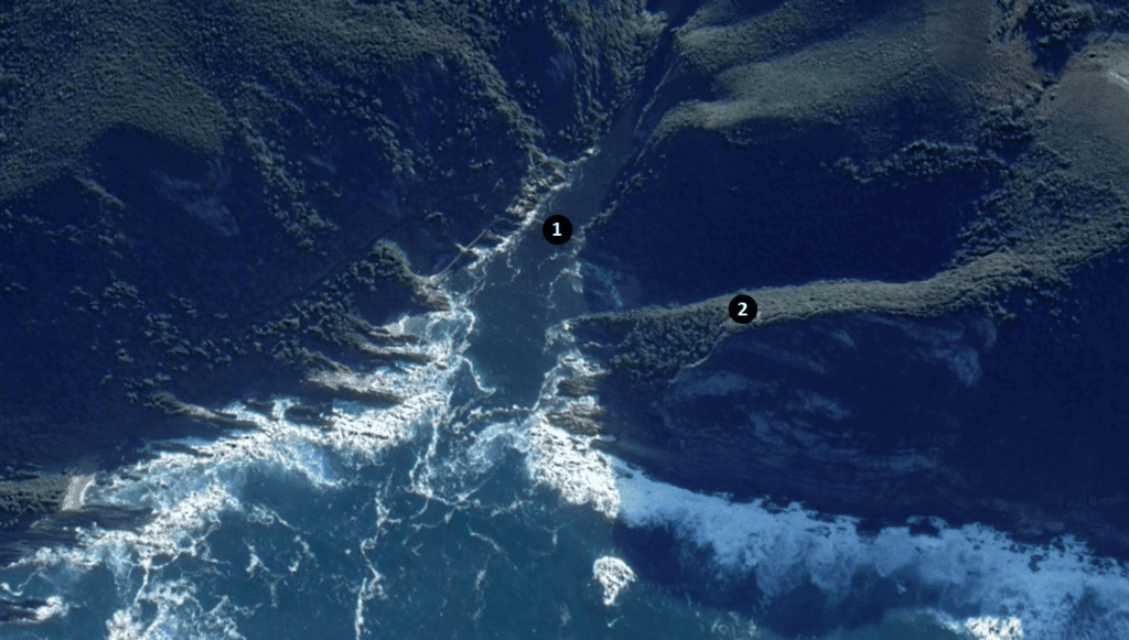 Storms River Mouth Photography Spots Map Garden Route Photography Spots - Storms River Mouth Photography Spots Map