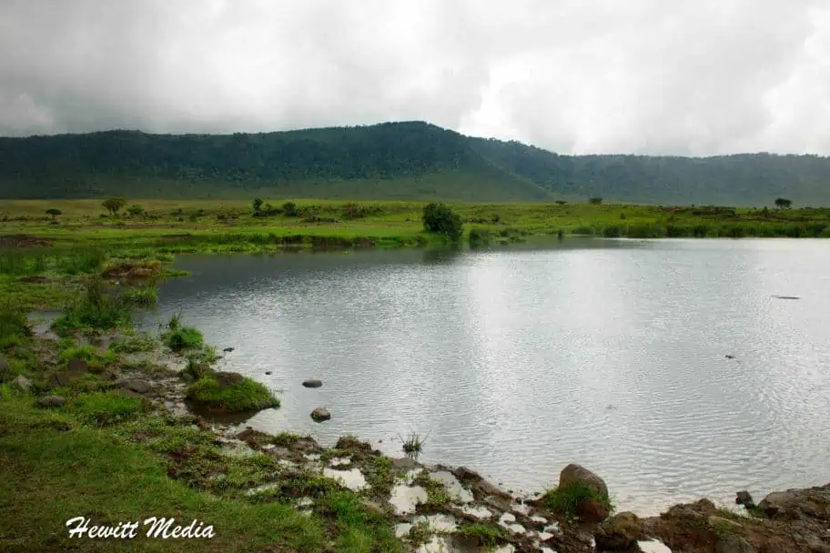 The Ngorongoro Crater in Tanzania