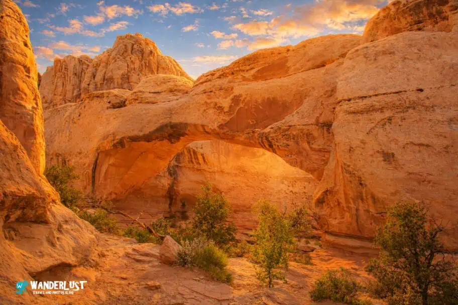 Hickman Natural Bridge Capitol Reef National Park