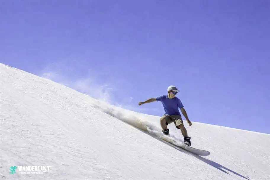 White Sands National Park Dunes Road