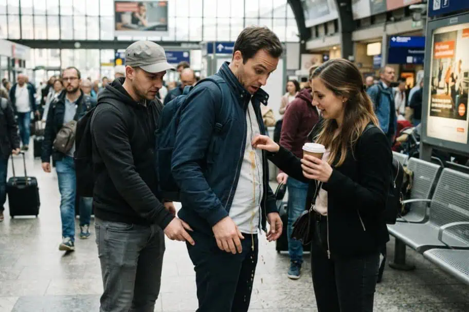 Accidental Bump or Spill How to Avoid Common Travel Scams