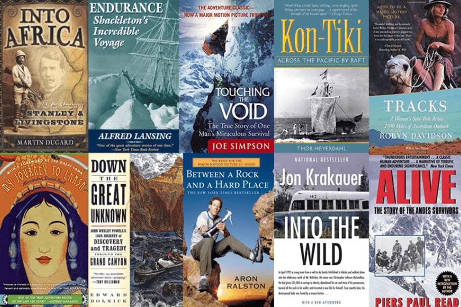 The 15 Top Books for Travel Adventurers and Explorers
