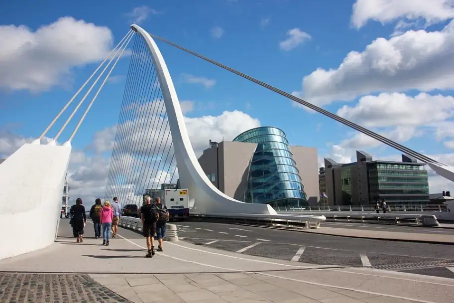 Dublin, Ireland Bridge at Convention Center