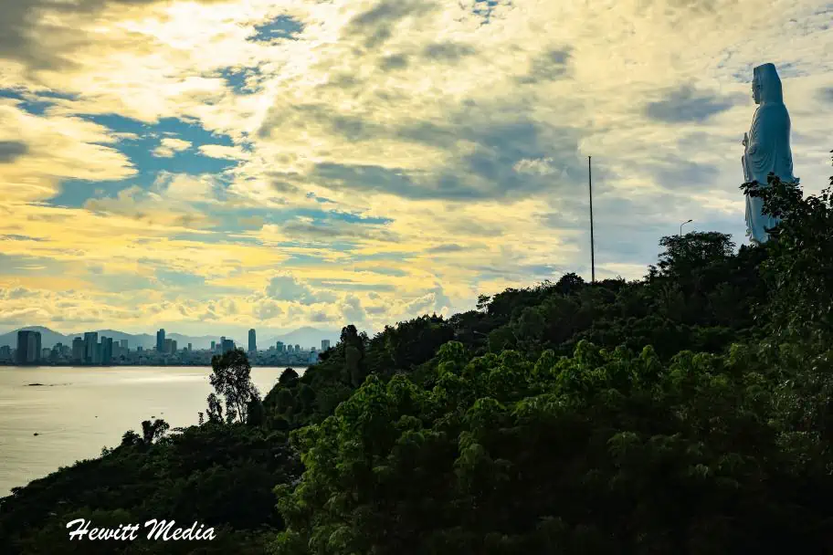 Giant Buddha in Da Nang, Vietnam