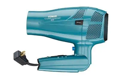 Conair Travel Hair Dryer with Dual Voltage Best Travel Accessories for 2024 - Portable Hair Dryer