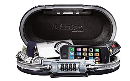 Best Travel Accessories for 2024 - Masterlock Portable Safe