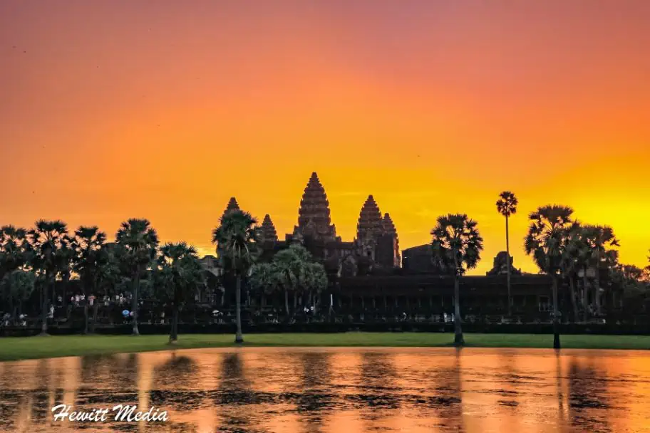 Angkor Wat, Siem Reap. Cambodia at Sunrise